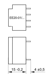 Pin and Transformer Height  - EE20-01